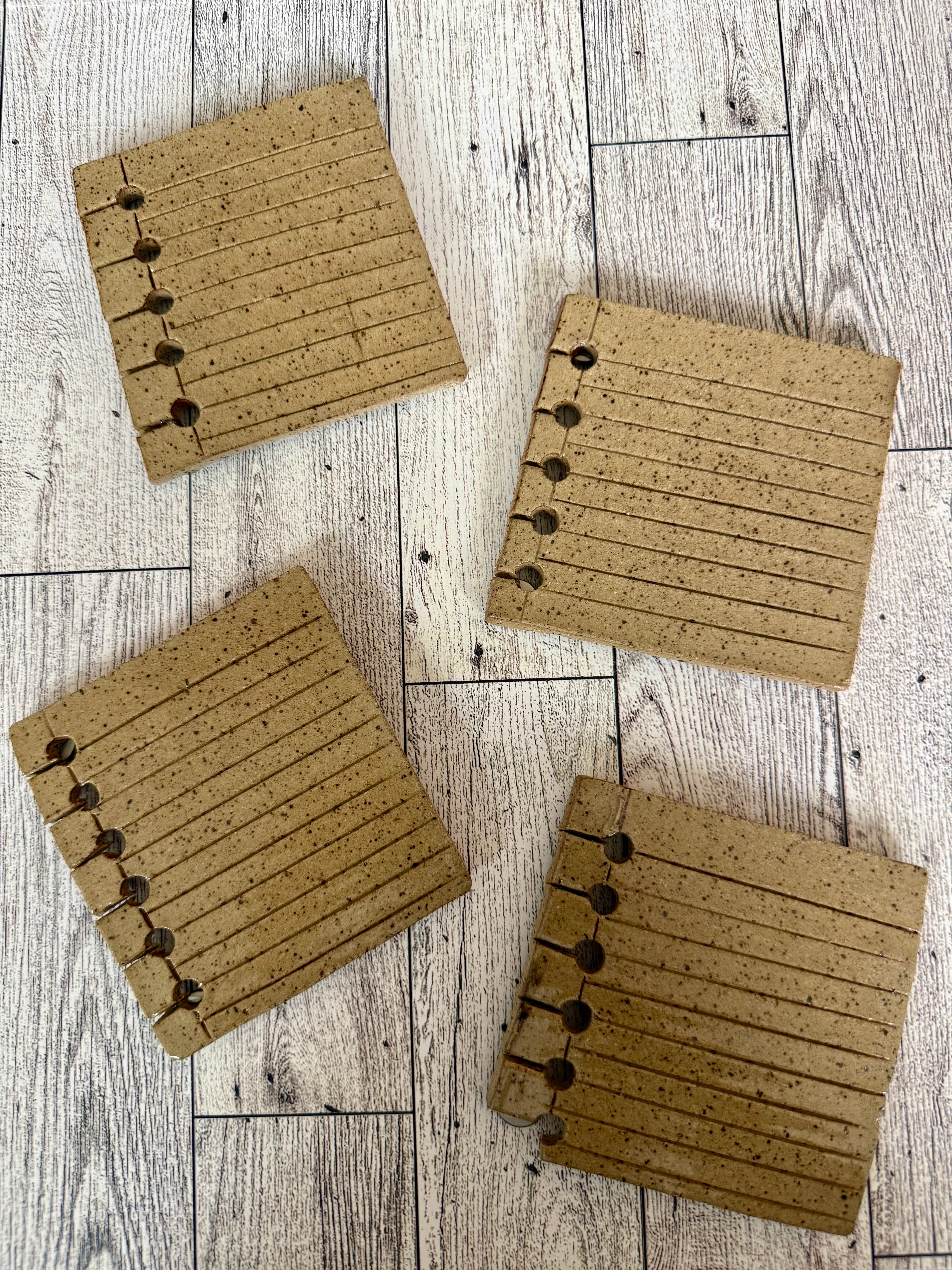 Ceramic Fridge Notebook Magnet